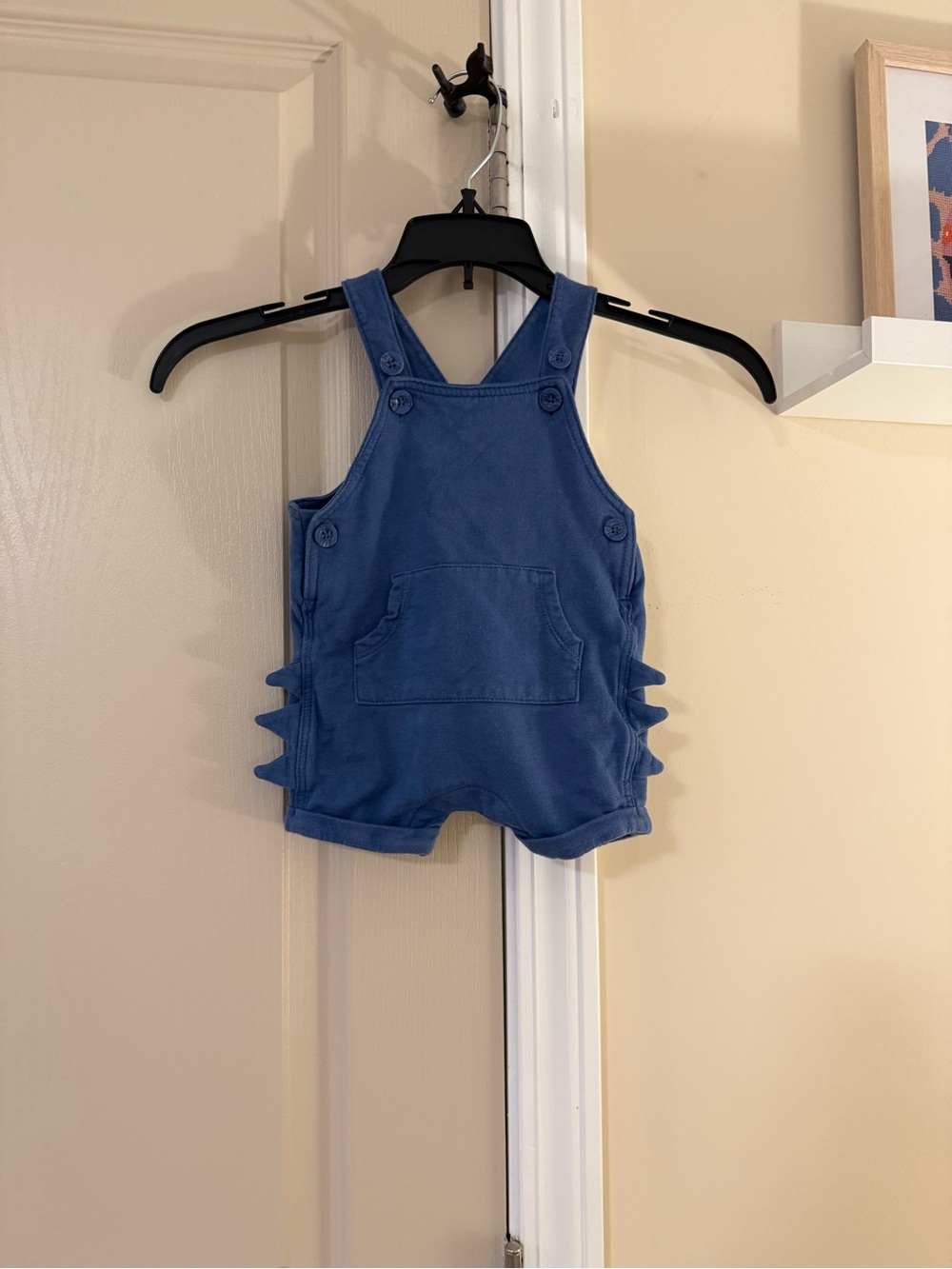 Carters Blue Dinosaur Overalls